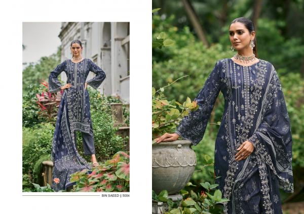 Shraddha Bin Saeed Lawn Collrction Vol 5 Pakistani Salwar Suits